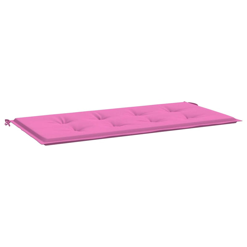 Afbeelding laden in galerijviewer, Vidaxl stoel pad effen roze 100 x 50 x 3 cm oxford stof