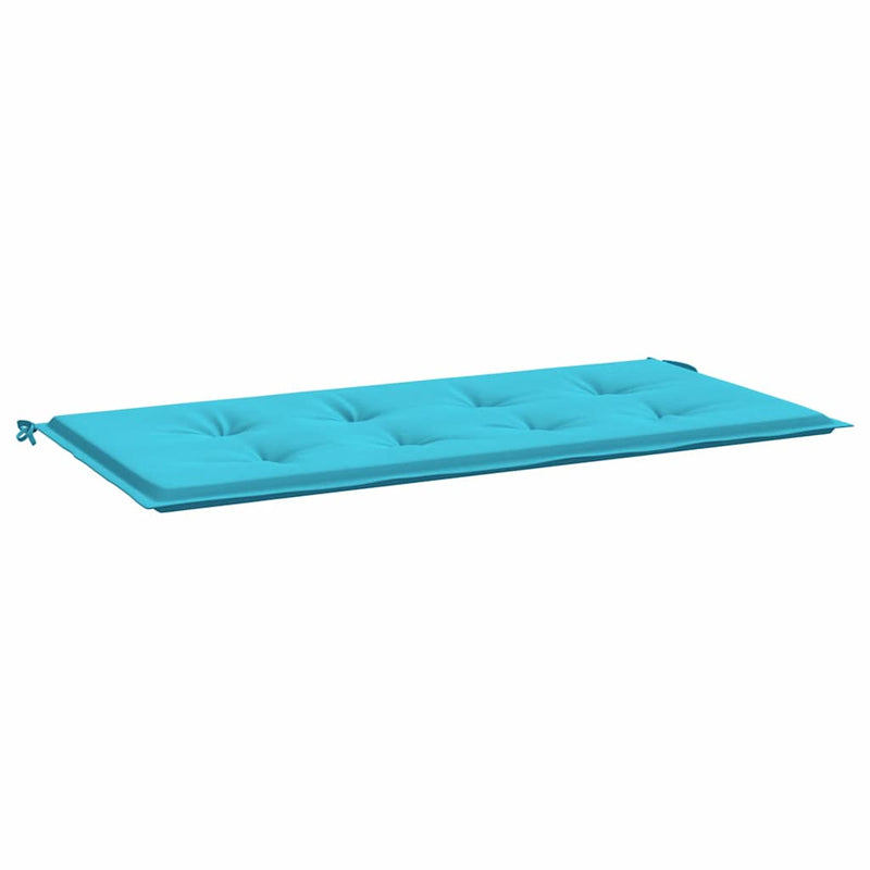 Afbeelding laden in galerijviewer, Vidaxl stoel pad effen turquoise 100 x 50 x 3 cm oxford stof