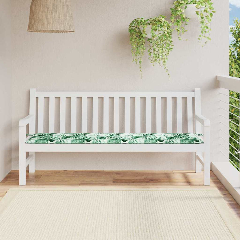 Afbeelding laden in galerijviewer, Vidaxl bankkussen blad bladpatroon 150 x 50 x 3 cm oxford stof