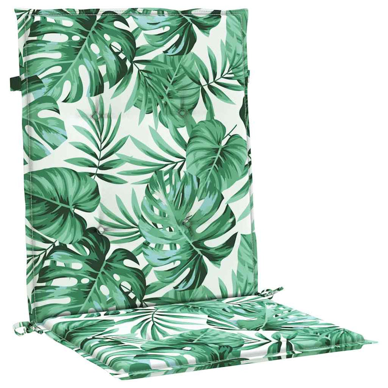 Afbeelding laden in galerijviewer, Vidaxl rugkussens blad 2 pcs bladpatroon 100 x 50 x 3 cm oxford stof