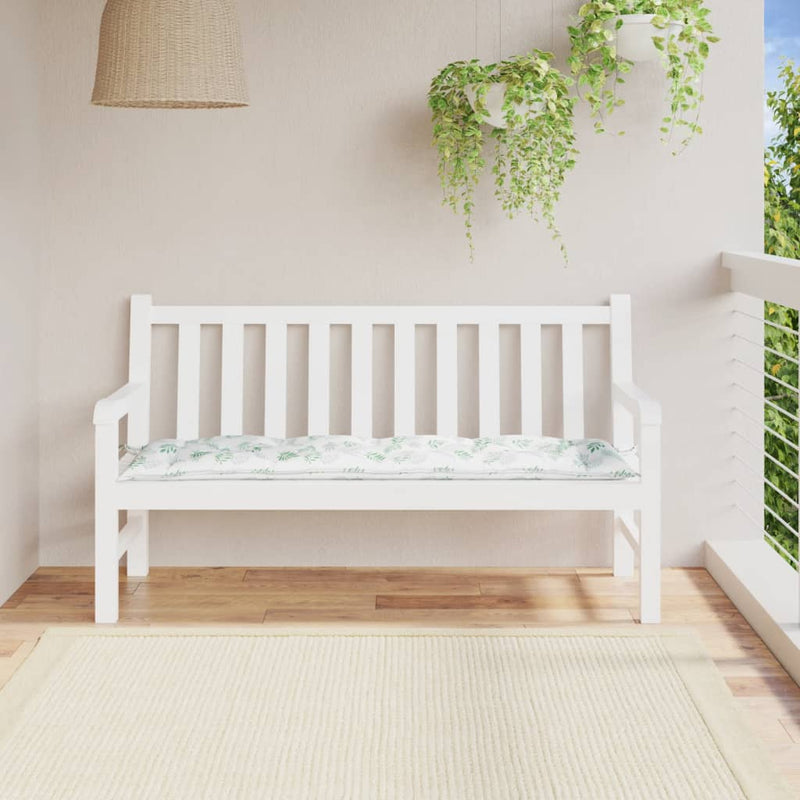 Load image into Gallery viewer, Vidaxl tuinbankkussen 150x50x7 cm oxford stof bladpatroon
