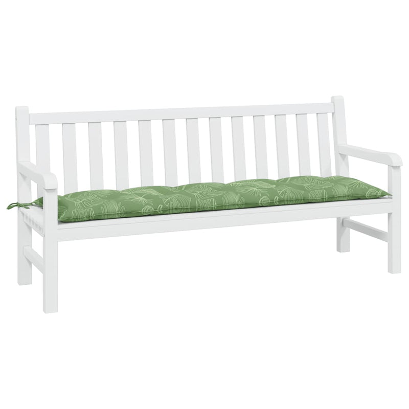 Load image into Gallery viewer, Vidaxl tuinbankkussen 180x50x7 cm oxford stof bladpatroon