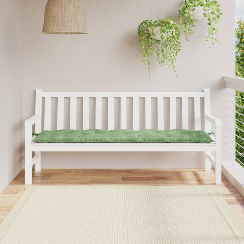 Load image into Gallery viewer, Vidaxl tuinbankkussen 180x50x7 cm oxford stof bladpatroon