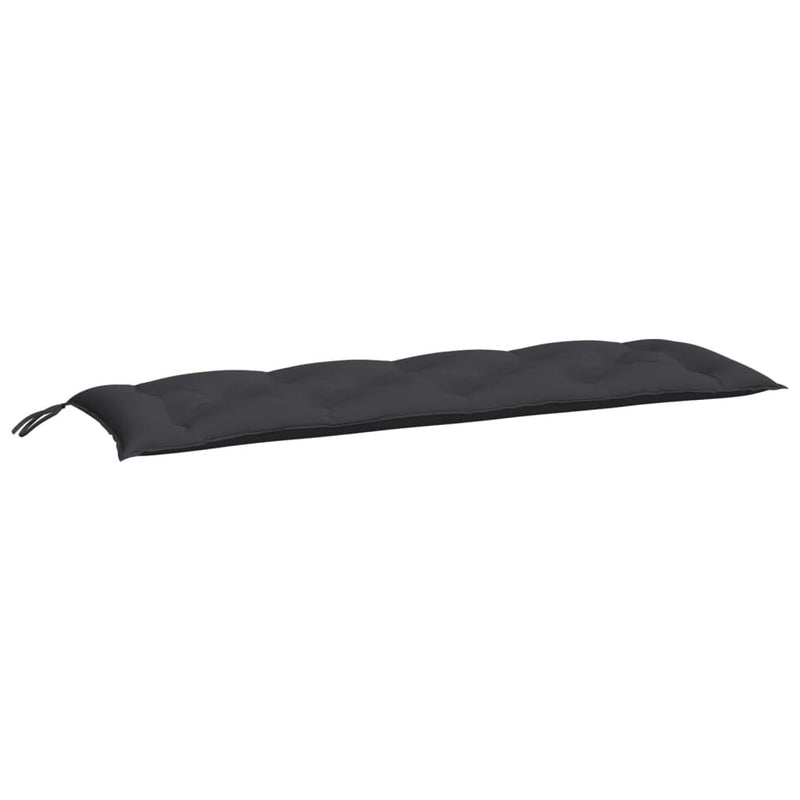 Afbeelding laden in galerijviewer, Vidaxl tuinbankkussens 2 st 150x50x7 cm oxford stof zwart