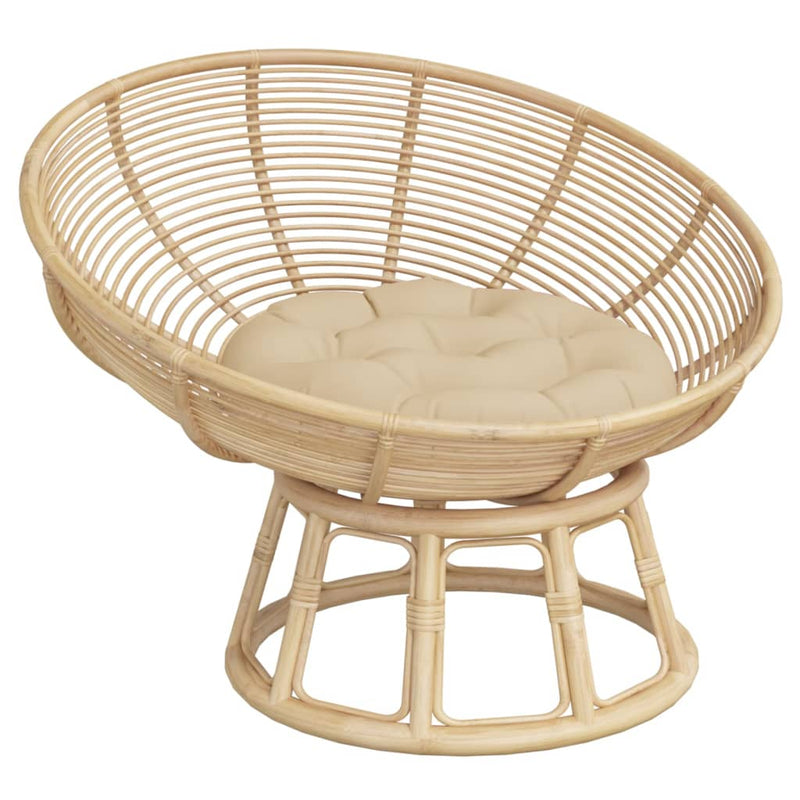 Load image into Gallery viewer, VidaXL Zitkussen rond Ø 60x11 cm oxford stof beige