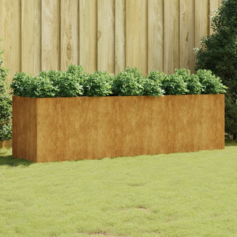 Load image into Gallery viewer, VidaXL Plantenbak verhoogd 280x80x80 cm cortenstaal