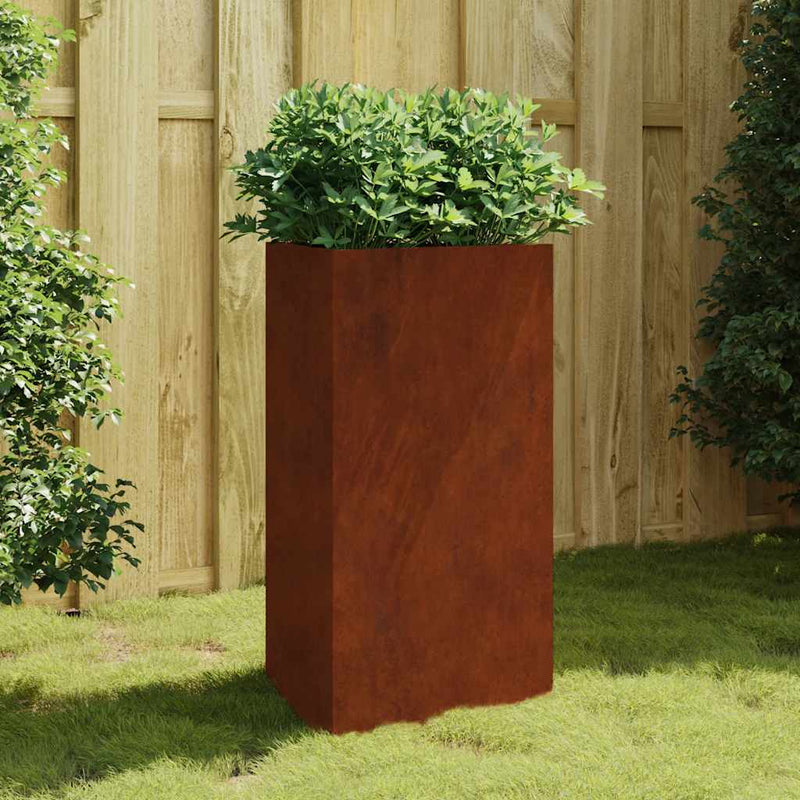 Load image into Gallery viewer, Vidaxl plantenbak 50x43x75 cm cortenstaal