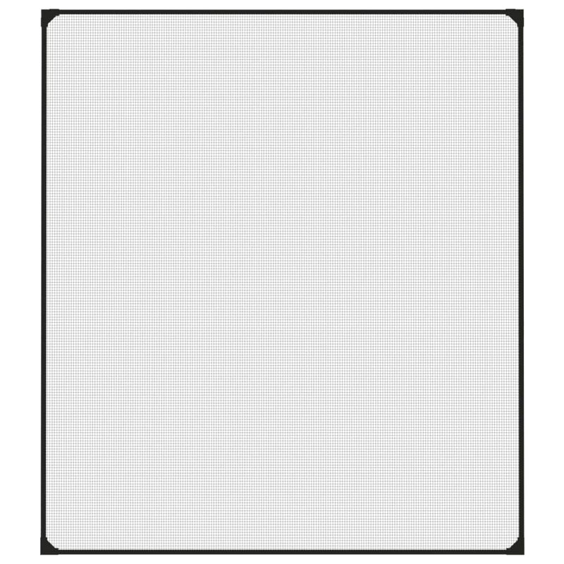 Load image into Gallery viewer, Vidaxl insectenhor voor ramen magnetisch 120x140 cm antracietkleurig