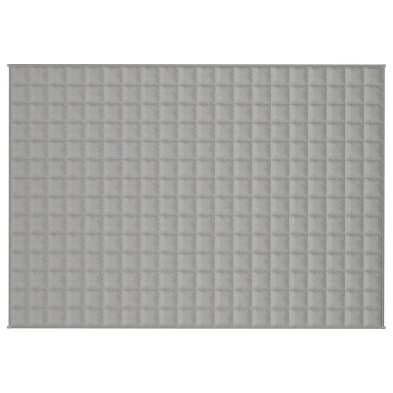 Load image into Gallery viewer, Vidaxl verzwaringsdeken 137x200 cm 6 kg stof grijs