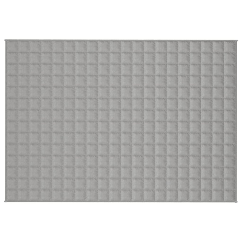 Load image into Gallery viewer, Vidaxl verzwaringsdeken 135x200 cm 10 kg stof grijs