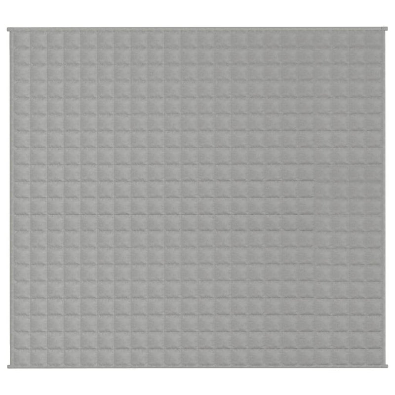 Load image into Gallery viewer, Vidaxl verzwaringsdeken 200x230 cm 9 kg stof grijs