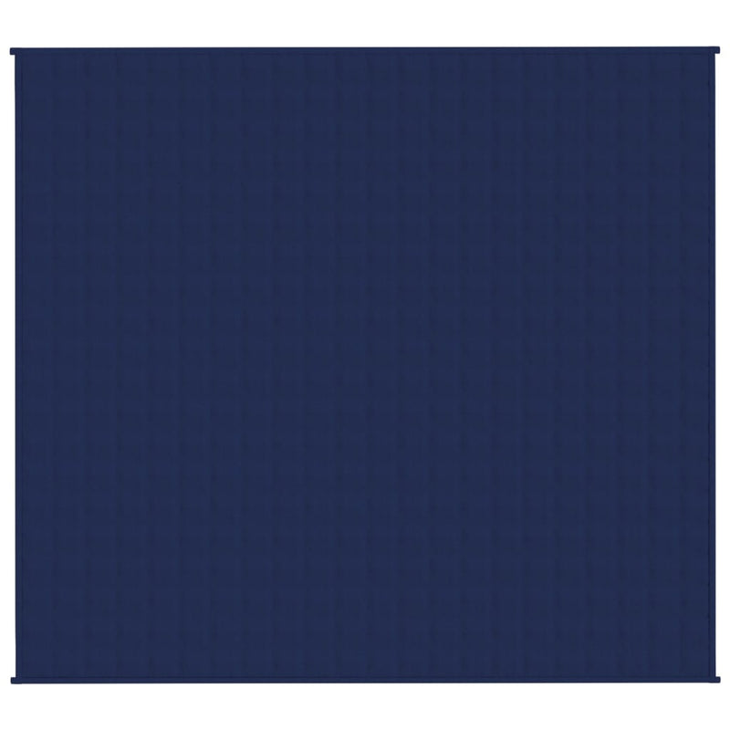 Load image into Gallery viewer, Vidaxl verzwaringsdeken 200x230 cm 9 kg stof blauw