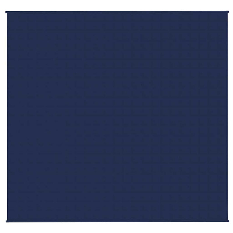 Load image into Gallery viewer, Vidaxl verzwaringsdeken 220x240 cm 11 kg stof blauw