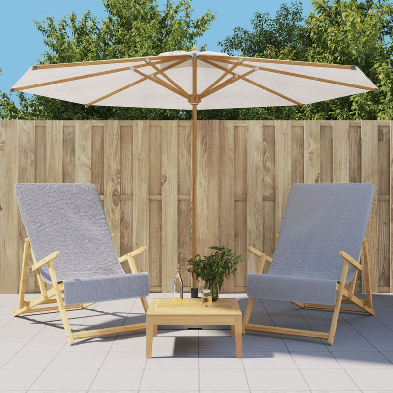 Load image into Gallery viewer, Vidaxl strandhanddoeken 2 st 400 g m² 60x135 cm stof grijs