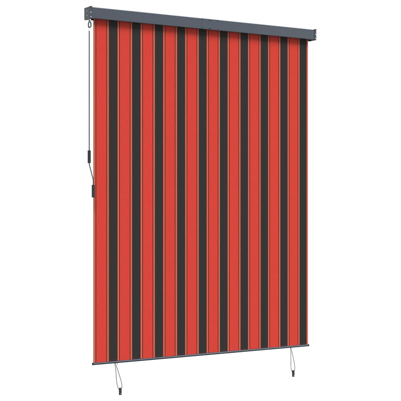 Load image into Gallery viewer, Vidaxl rolgordijn oranje en bruin 200 x 250 cm stof en aluminium