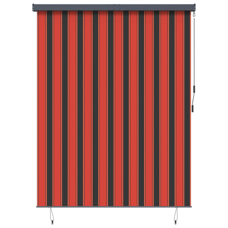 Load image into Gallery viewer, Vidaxl rolgordijn oranje en bruin 200 x 250 cm stof en aluminium