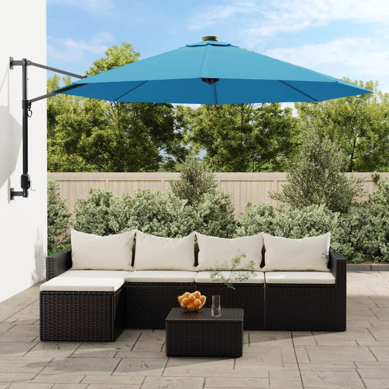 Load image into Gallery viewer, Vidaxl wandparasol 290 cm zeeblauw