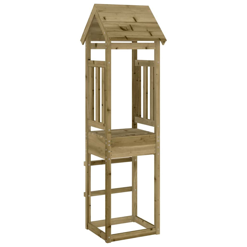 Load image into Gallery viewer, Vidaxl speeltoren 52,5x46,5x206,5 cm geïmpregneerd grenenhout