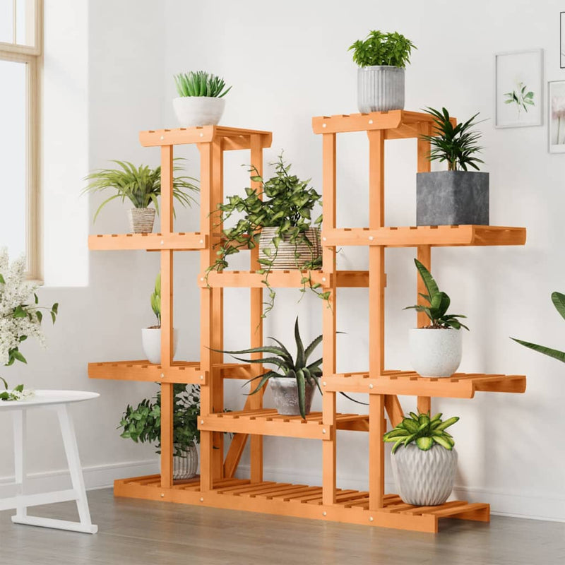 Load image into Gallery viewer, Vidaxl plantenstandaard 110x25x110,5 cm massief vurenhout