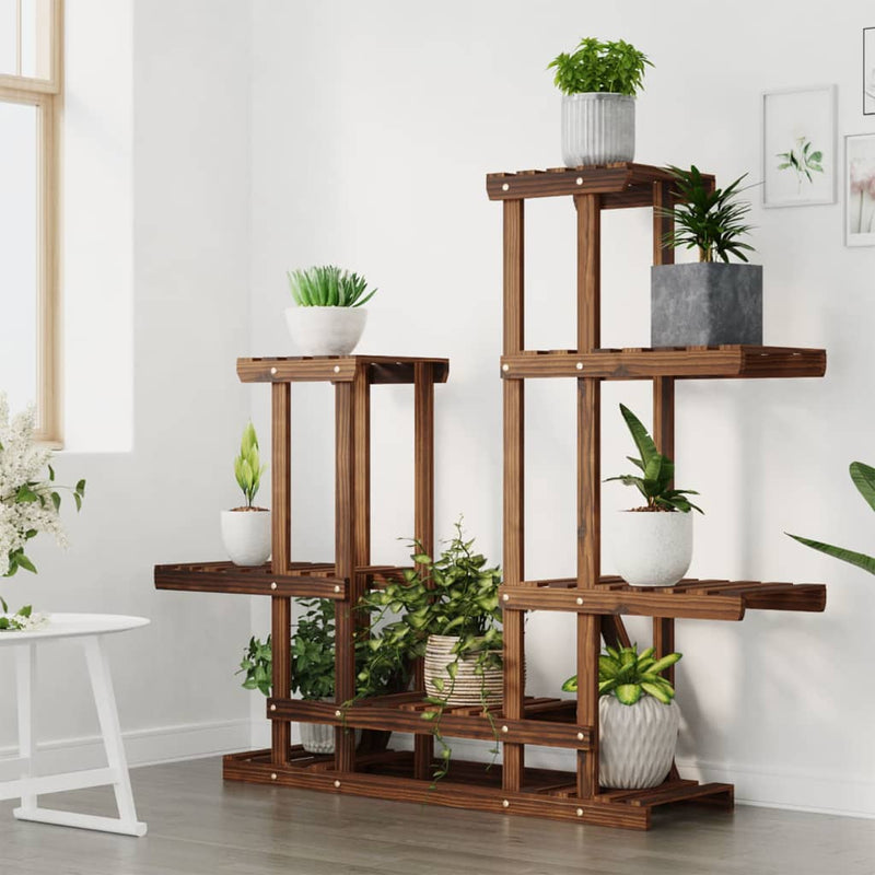 Load image into Gallery viewer, Vidaxl plantenstandaard 95x25x96 cm massief vurenhout