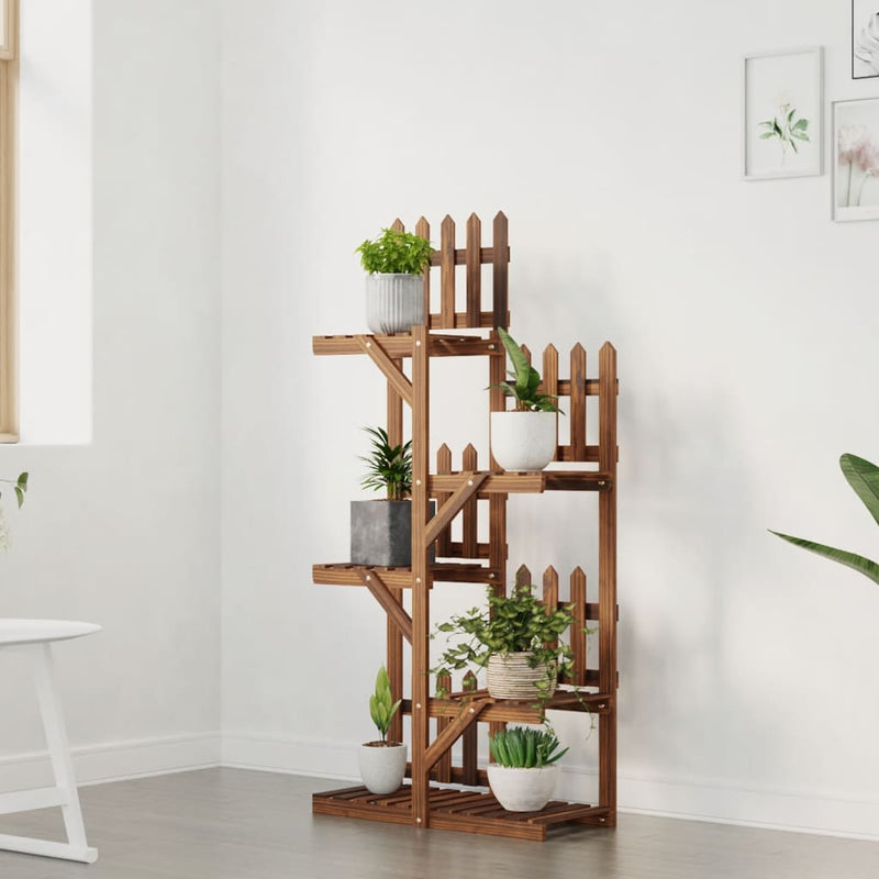 Load image into Gallery viewer, Vidaxl plantenstandaard 60x25x130 cm massief vurenhout