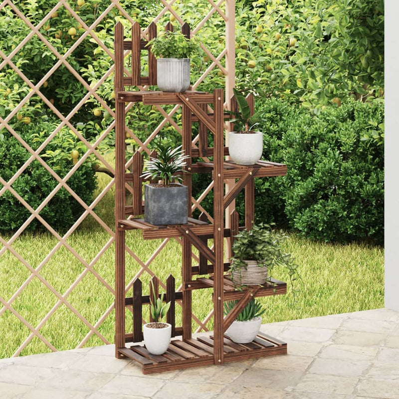 Load image into Gallery viewer, Vidaxl plantenstandaard 60x25x130 cm massief vurenhout