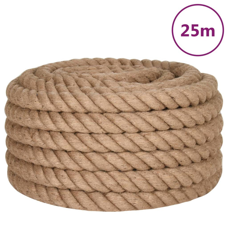 Load image into Gallery viewer, Vidaxl touw 25 m lang 40 mm dik jute