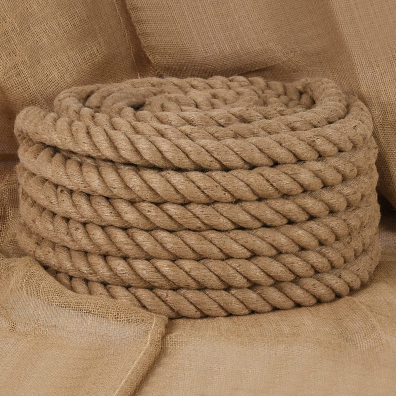 Load image into Gallery viewer, Vidaxl touw 25 m lang 40 mm dik jute