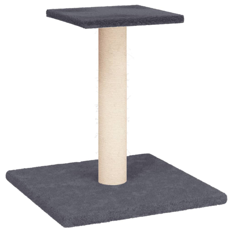 Load image into Gallery viewer, Vidaxl krabpaal met platform 38 cm donkergrijs