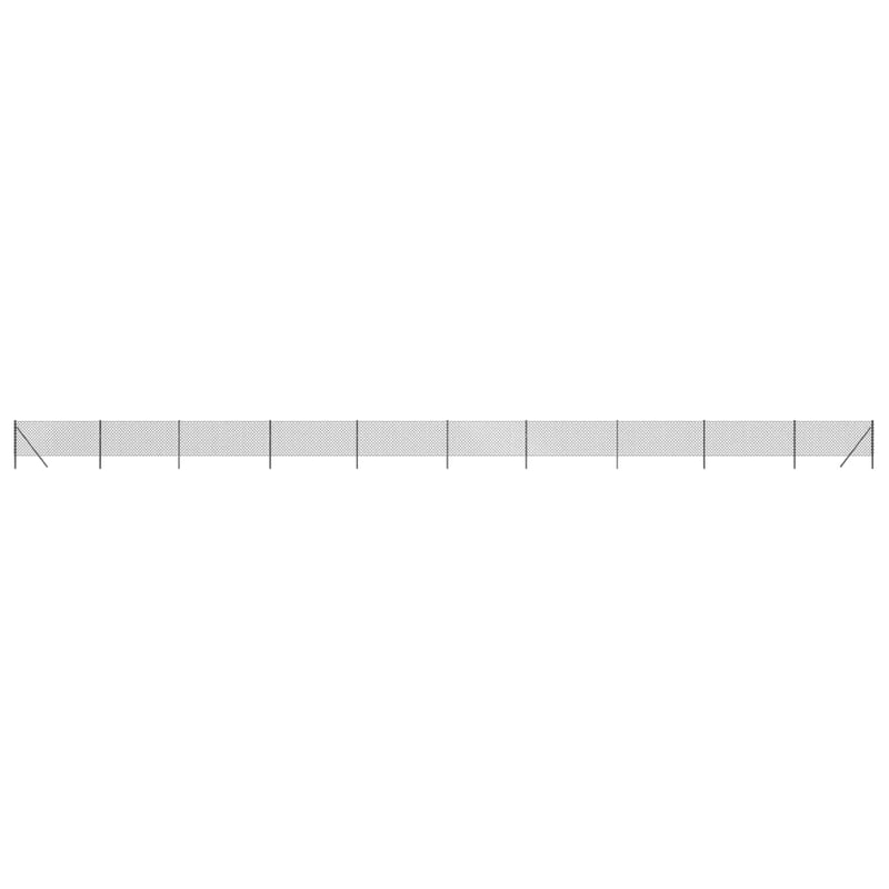 Load image into Gallery viewer, Vidaxl gaashek 0,8x25 m antracietkleurig