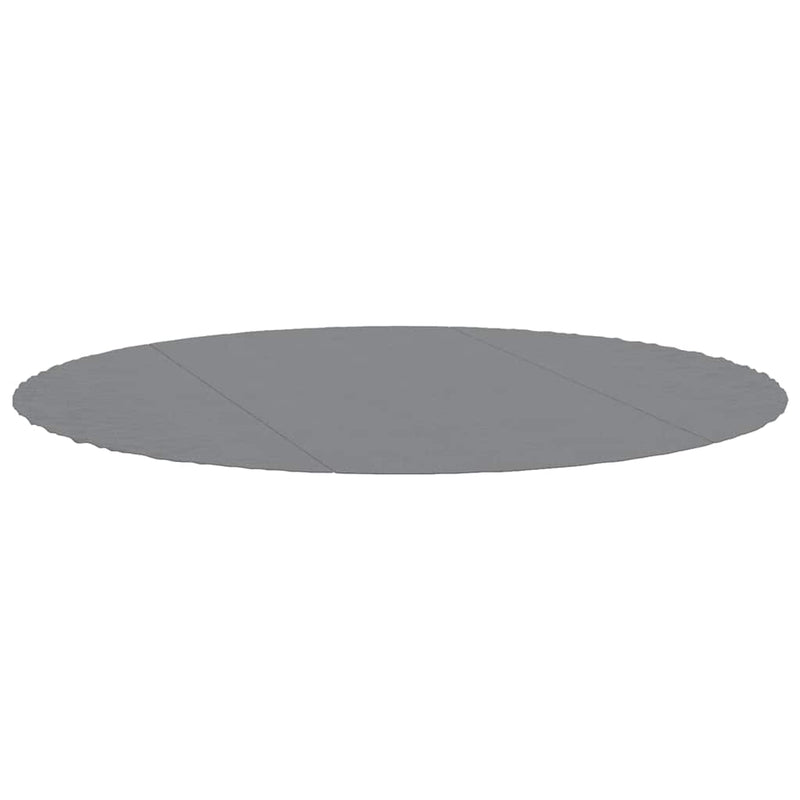 Load image into Gallery viewer, Vidaxl zwembadgrondzeil ø306 cm polyester geotextiel lichtgrijs