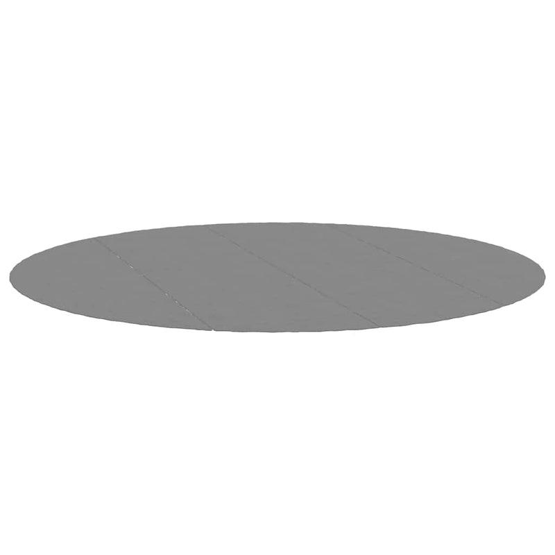 Afbeelding laden in galerijviewer, Vidaxl zwembadgrondzeil ø428 cm polyester geotextiel lichtgrijs