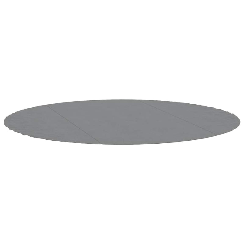 Load image into Gallery viewer, Vidaxl zwembadgrondzeil ø306 cm polyester geotextiel lichtgrijs