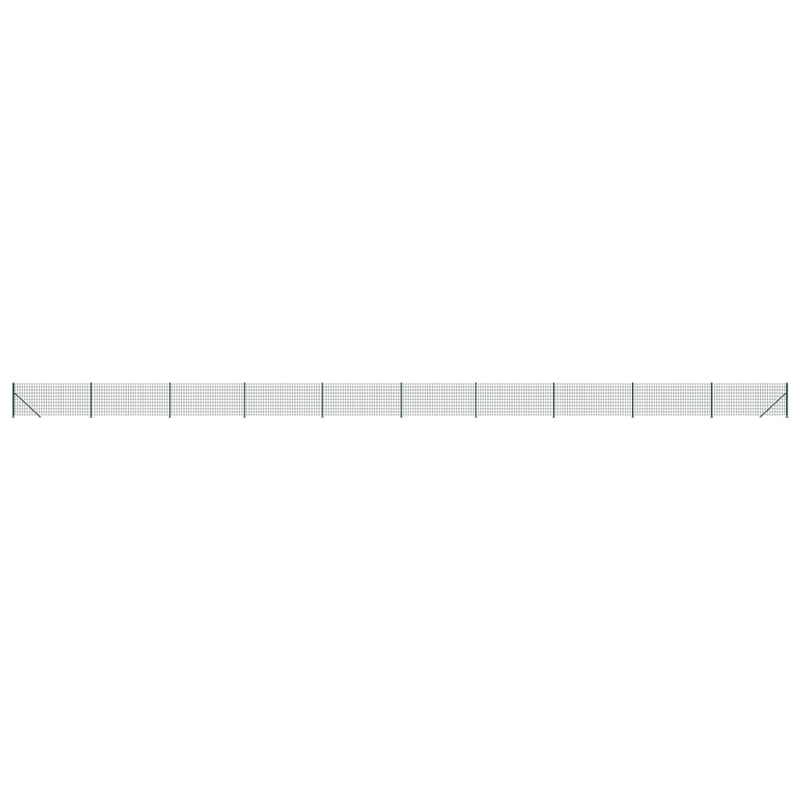 Load image into Gallery viewer, Vidaxl draadgaashek met flens 0,8x25 m groen