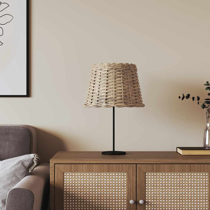 Load image into Gallery viewer, Vidaxl lampenkap ø30x20 cm wicker bruin