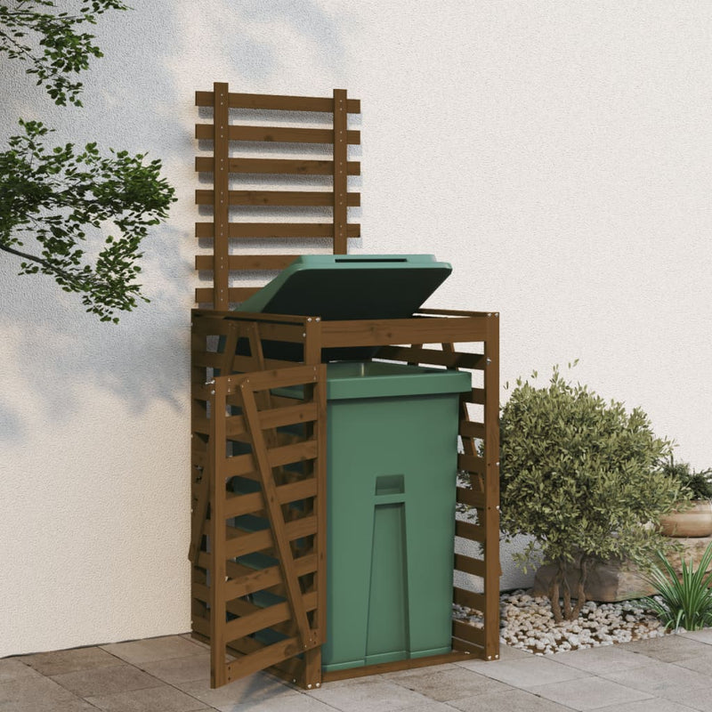 Load image into Gallery viewer, Vidaxl containerberging 84x90x128,5 cm massief grenenhout honingbruin