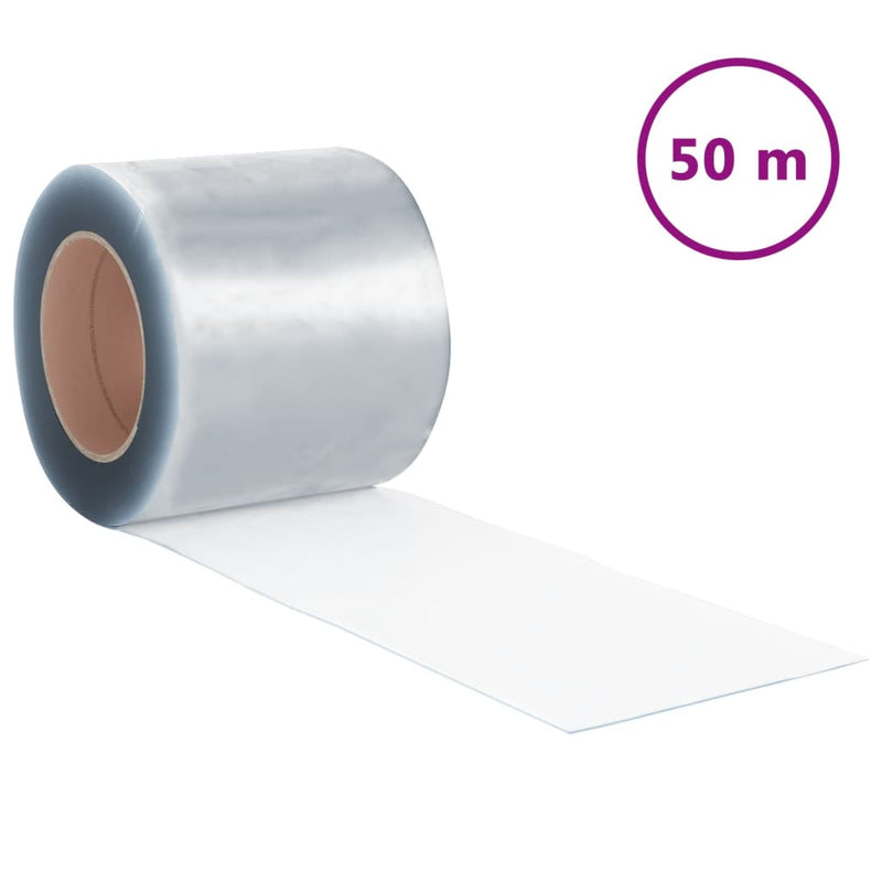 Load image into Gallery viewer, Vidaxl deurgordijn 200x1,6 mm 50 m pvc transparant