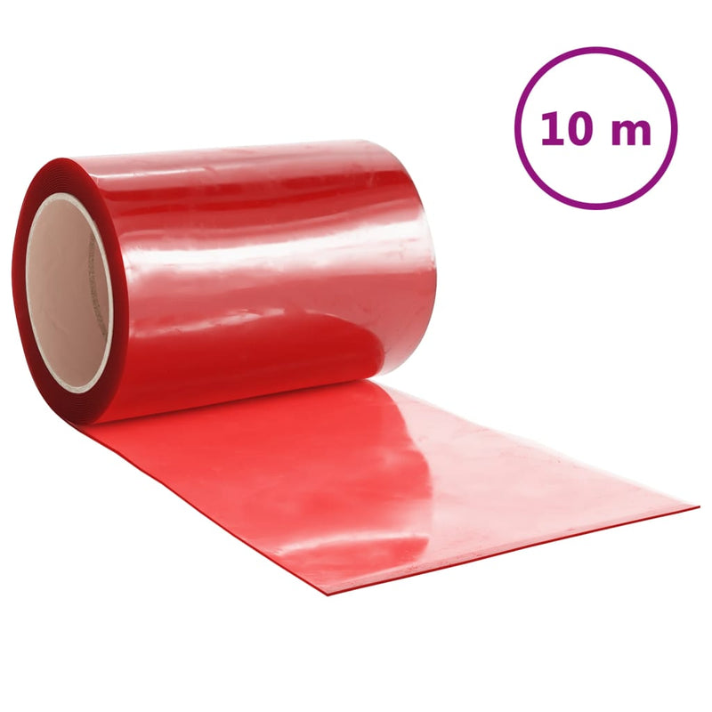Load image into Gallery viewer, Vidaxl deurgordijn 300x2,6 mm 10 m pvc rood
