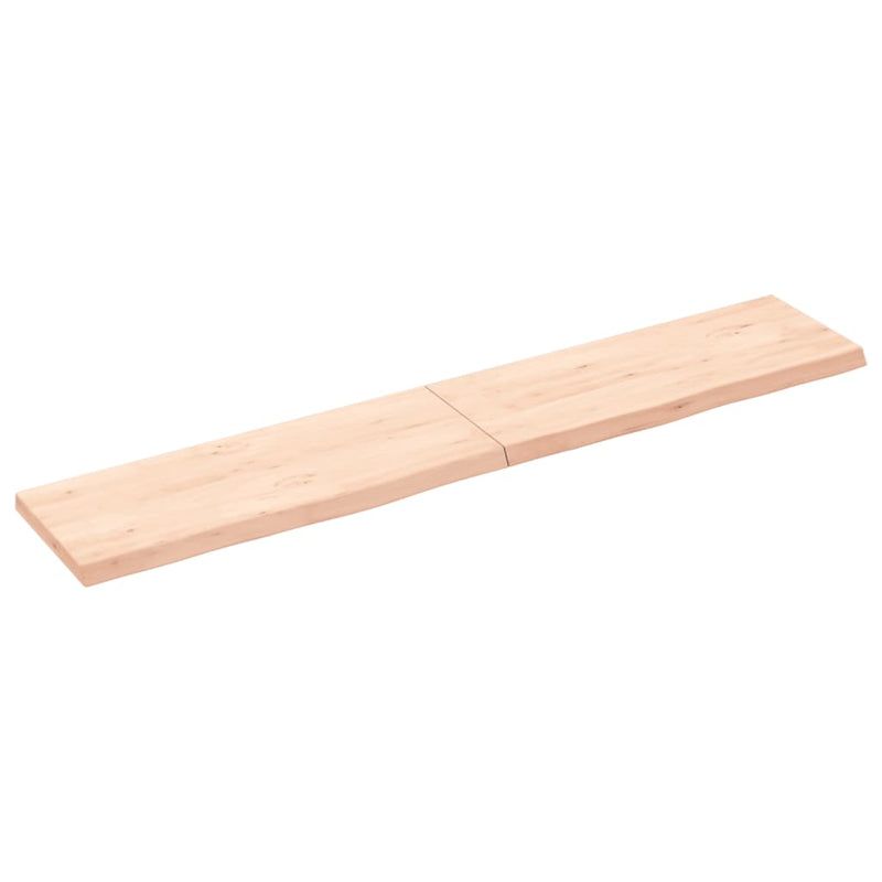 Load image into Gallery viewer, Vidaxl wastafelblad 160x30x(2-4) cm onbehandeld massief hout