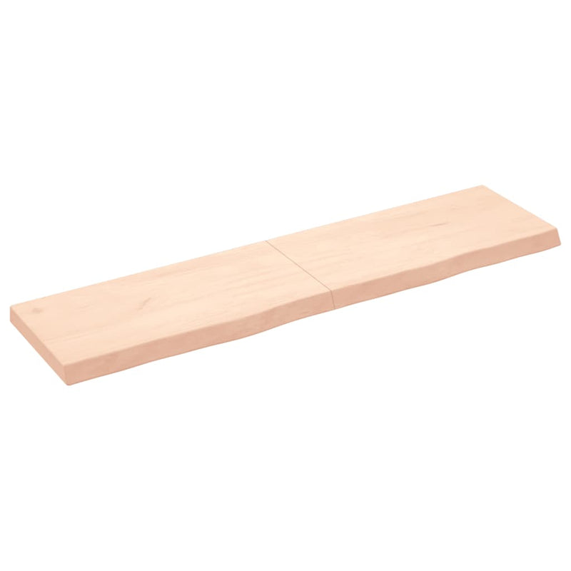 Load image into Gallery viewer, Vidaxl wastafelblad 160x40x(2-6) cm onbehandeld massief hout