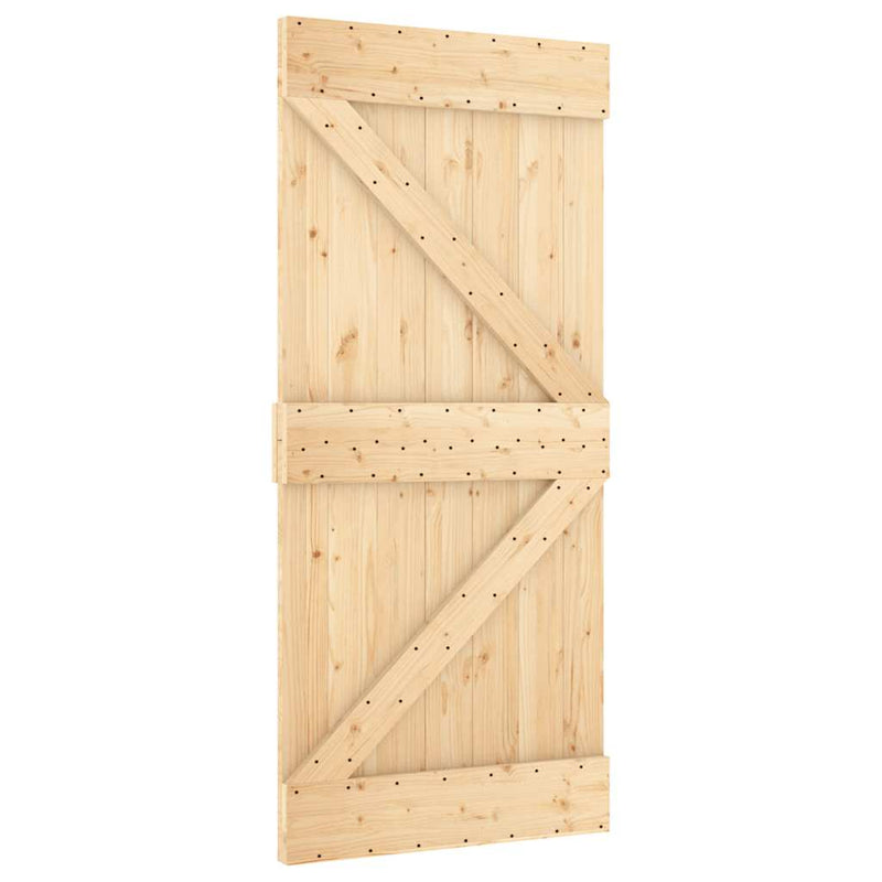 Load image into Gallery viewer, Vidaxl deur narvik 95x210 cm massief grenenhout