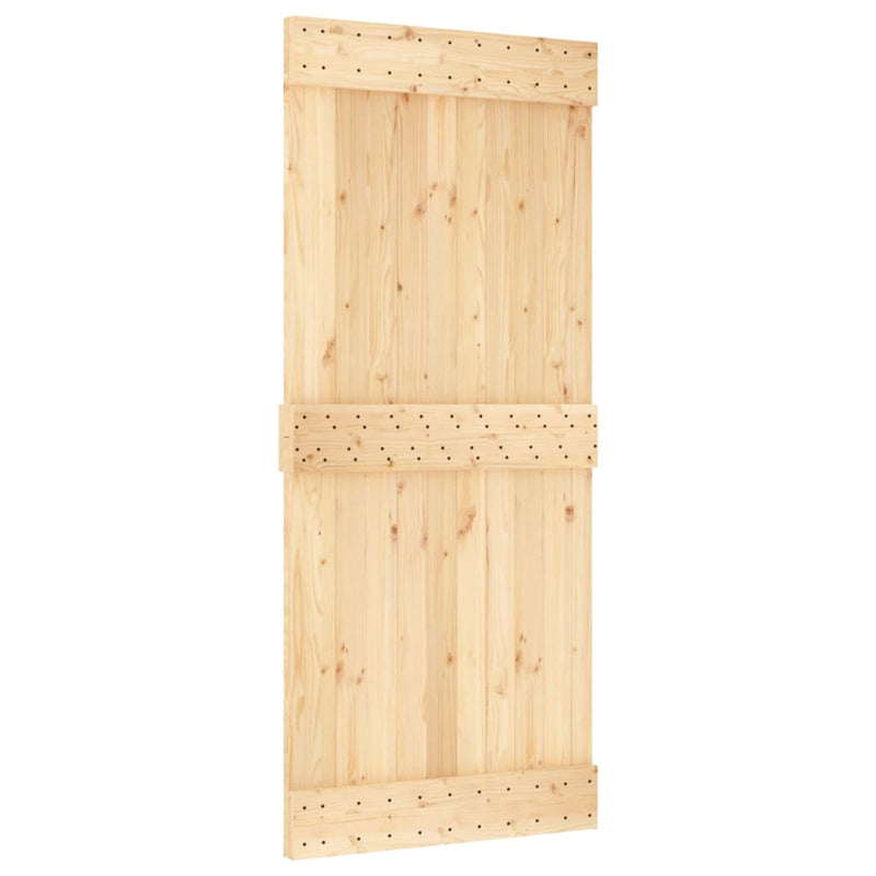 Load image into Gallery viewer, Vidaxl deur narvik 90x210 cm massief grenenhout