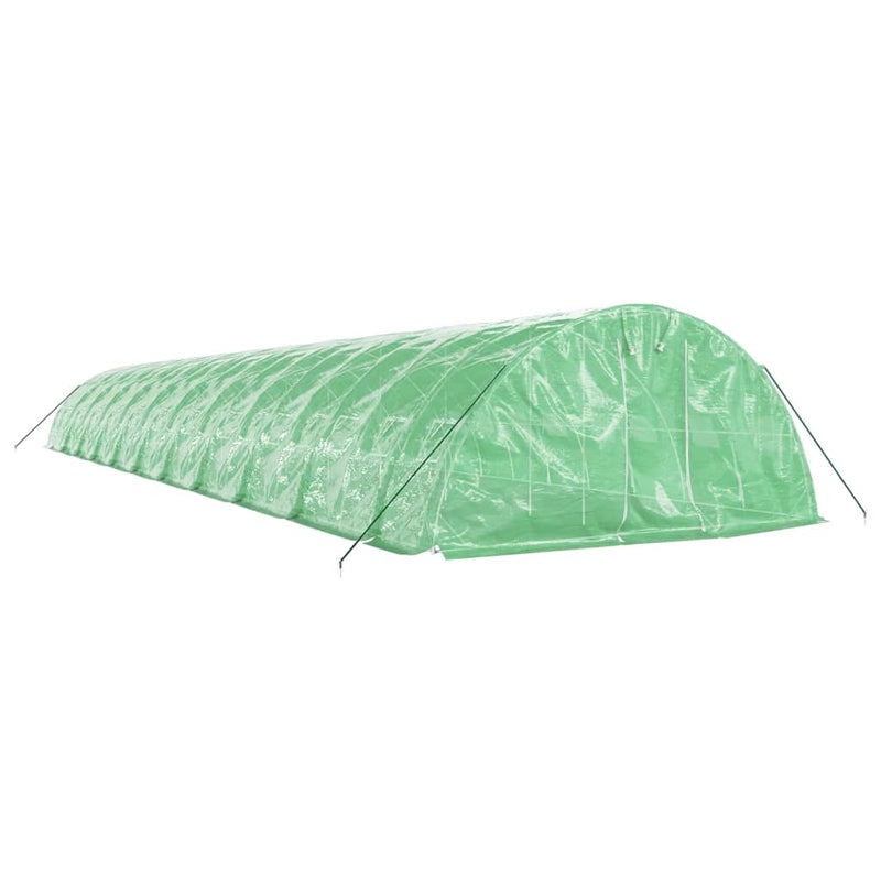 Load image into Gallery viewer, VidaXL Tuinkas met stalen frame 110 m² 22x5x2,3 m groen