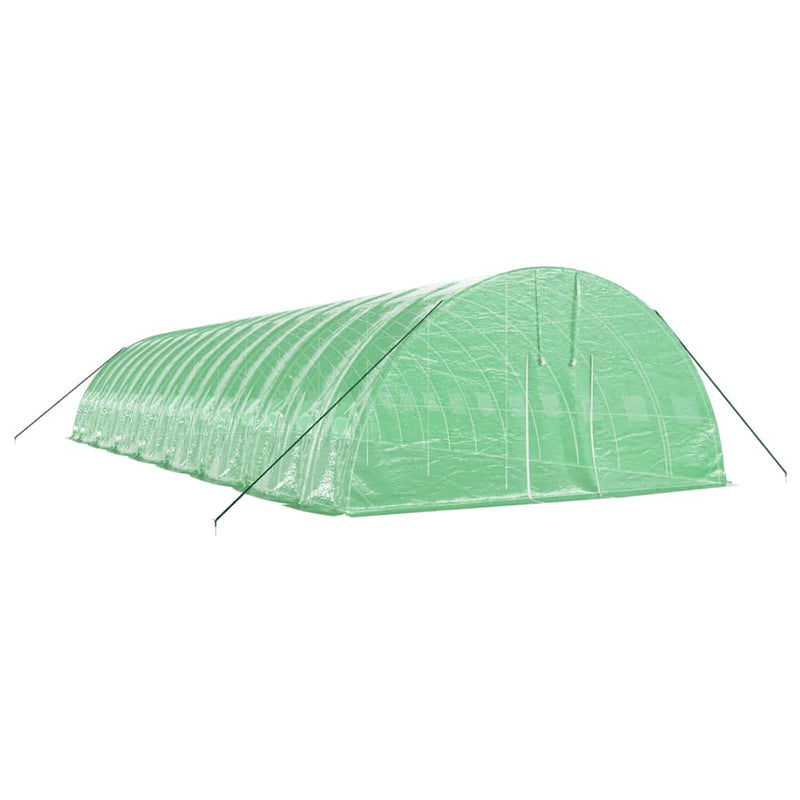 Load image into Gallery viewer, VidaXL Tuinkas met stalen frame 96 m² 16x6x2,85 m groen