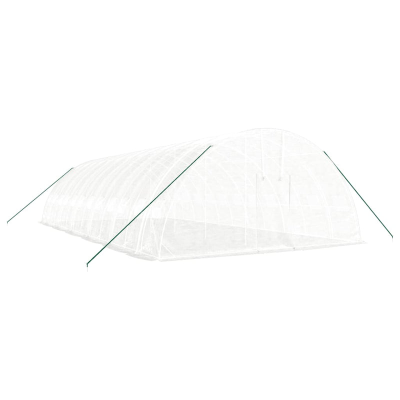 Load image into Gallery viewer, VidaXL Tuinkas met stalen frame 72 m² 12x6x2,85 m wit