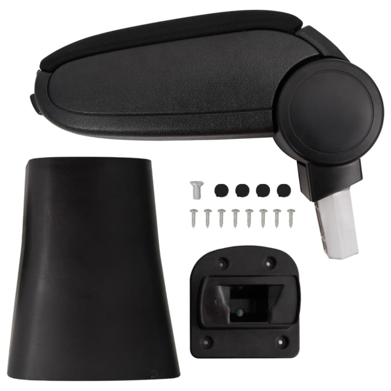 Load image into Gallery viewer, Vidaxl armsteun 16x36x(41-57) cm abs zwart