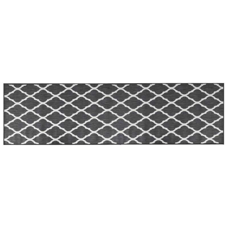 Load image into Gallery viewer, Vidaxl buitenkleed omkeerbaar 80x250 cm grijs en wit
