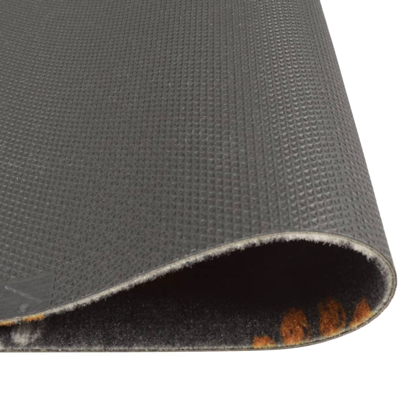 Load image into Gallery viewer, Vidaxl keukenmat wasbaar potenprint 45x150 cm fluweel