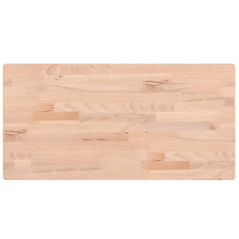 Afbeelding laden in galerijviewer, Vidaxl wastafelblad 80x40x2,5 cm massief beukenhout