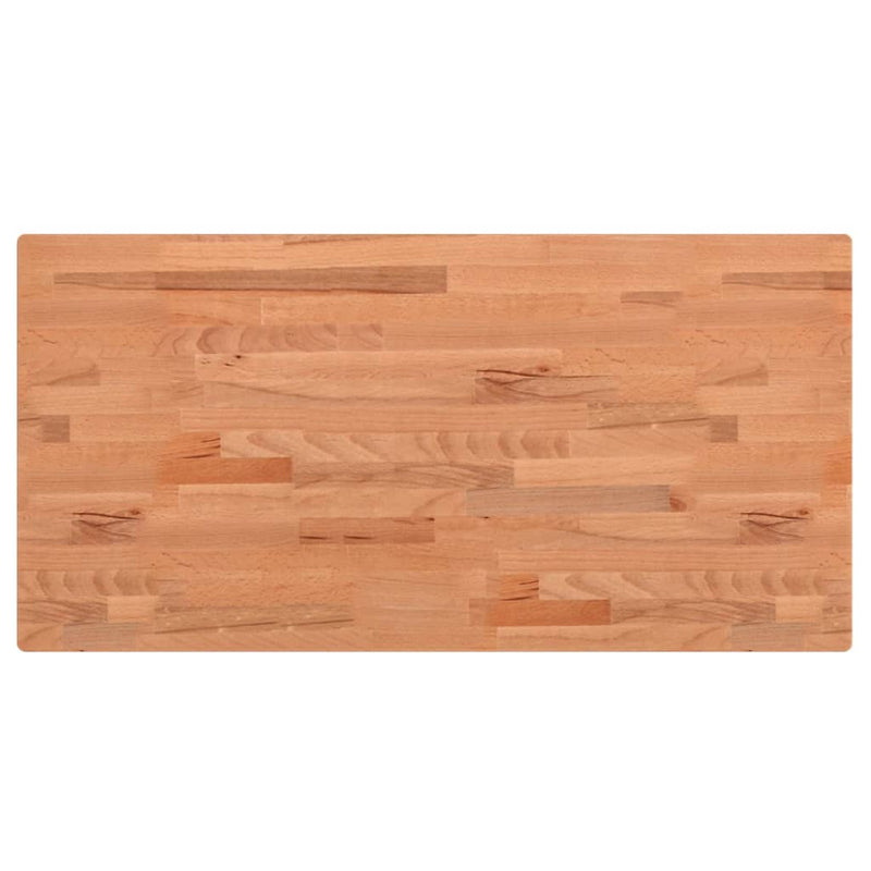 Load image into Gallery viewer, Vidaxl wastafelblad 80x40x1,5 cm massief beukenhout